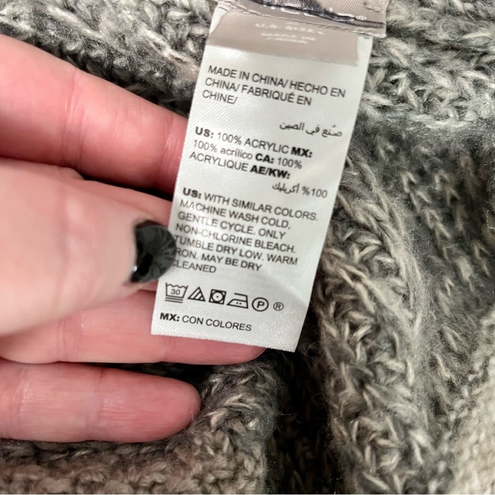 Chicos Pippa Patchwork Shawl Cardigan - image 6